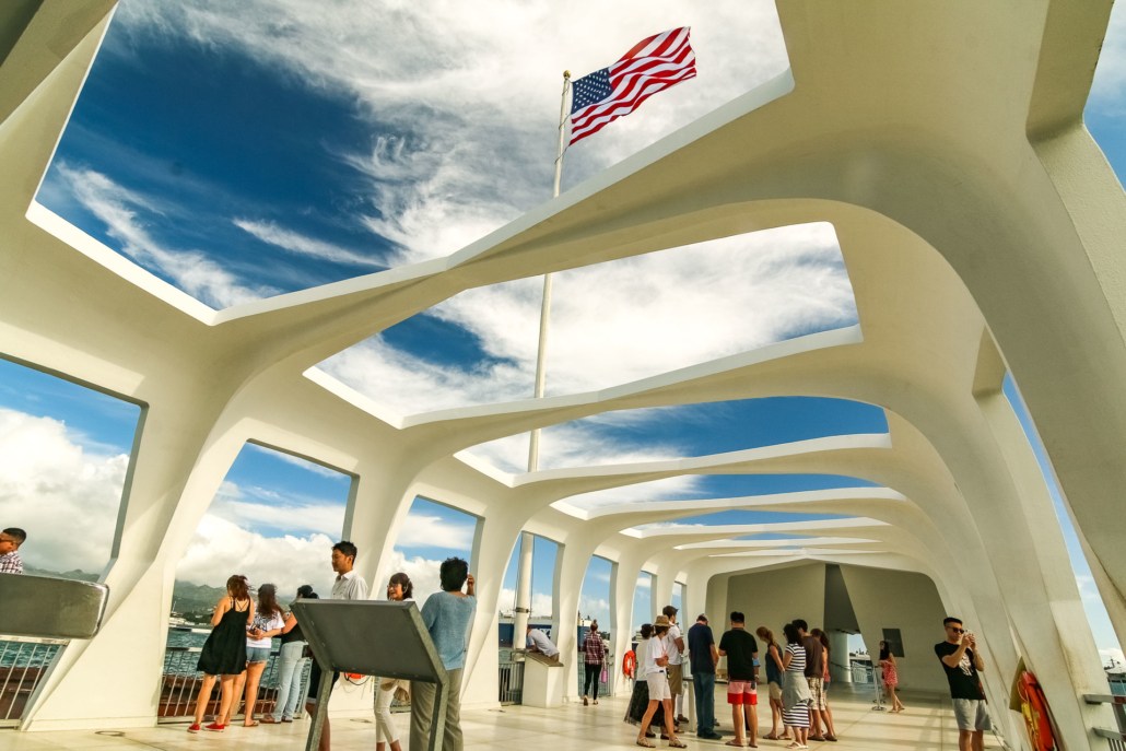 Arizona-Memorial-Visitors-and-Flag-Pearl-Harbor-Oahu-1030x687-1.jpg