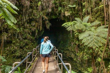 Volcanoes, Lava Tubes & Black Sand Beaches Adventures f-3