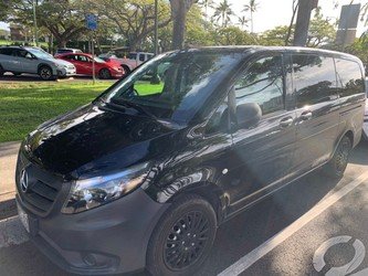 Black Mercedes Van